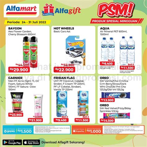 Promo Psm Alfamart Periode Juli Sopasti