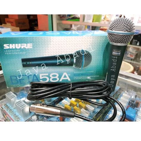 Jual Mic Kabel Shure Beta A S Di Lapak Jaya Abadi Electric Bukalapak