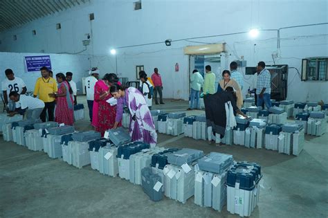 6695 Voter Turnout At Polling Stations In First Four Phases Eci