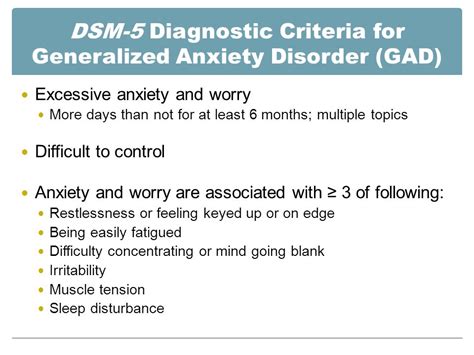 Make A Wish Generalized Anxiety Disorder Dsm 5 Criteria