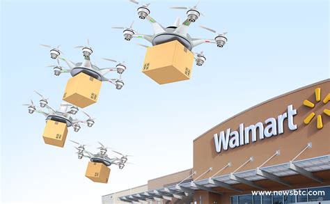 Walmart Explore Blockchain Powered Drone Delivery Applies Patent