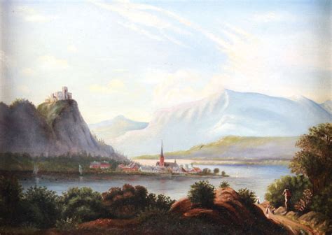 KIÆRSCOU F C 1848 1912 ANG Landskap opl 27x37 cm usignert