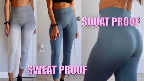 High Quality Workout Leggings Under 20 Gymshark Dupes Squat Proof And Sweat Proof Youtube