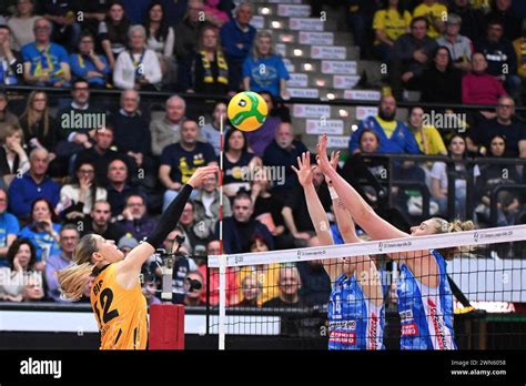 Villorba Italy 29th Feb 2024 Bianka Busa VakifBank Istanbul