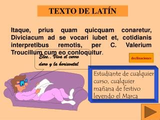 PPT TEXTO DE LATÍN PowerPoint Presentation free download ID 894272