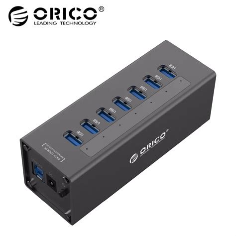 Orico A H Usb Hub High Speed Aluminum Port Usb Hub For Pc