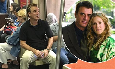 Sex And The City Star Chris Noth Rides The Subway Daily Mail Online
