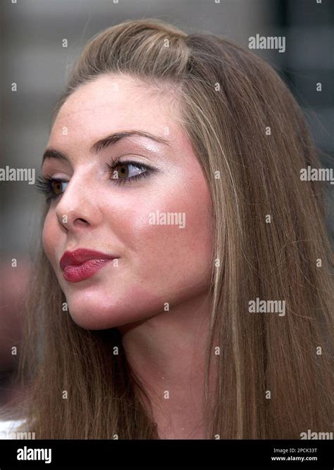 British actress Tamsin Egerton, arrives at the London Premiere of her