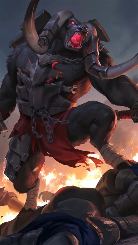 Sion Lol Lor Legends Of Runeterra Game Noxus K Pc Hd Wallpaper