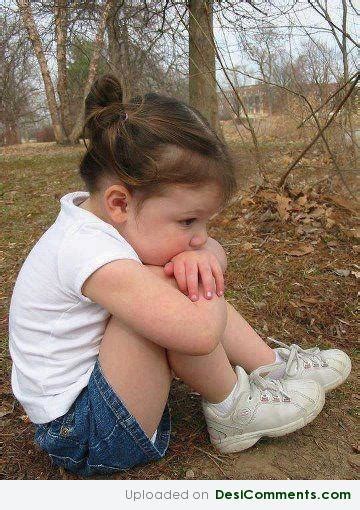 Sad Baby Girl - DesiComments.com