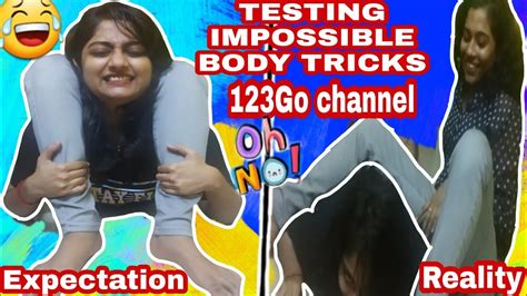 Testing Impossible Body Tricks By 123 Go Tamil Trying Things Only 1