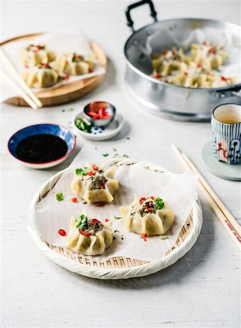 Shu Mai Are Open Topped Dumplings That Are Filled With A Well Flavoured