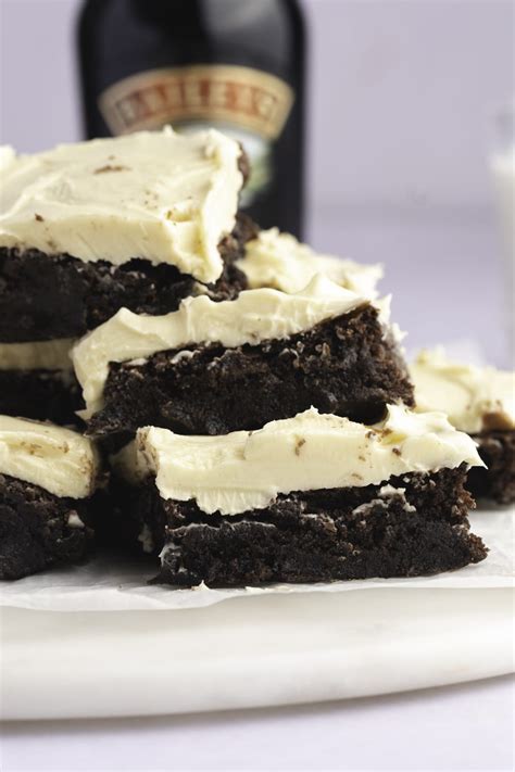 Baileys Irish Cream Brownies Easy Recipe Insanely Good