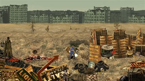 Fallout 2d Raiders Camp On The Outskirts Of Junktown R Classicfallout