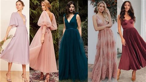 Wedding Guest Dresses Designs Ideas For Women 2022 Youtube