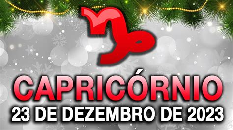 😳𝐍ã𝐨 𝐝á 𝐩𝐚𝐫𝐚 𝐚𝐝𝐢𝐚𝐫 𝐦𝐚𝐢𝐬💥 Capricórnio♑ 23 De Dezembro 2023 Horoscopo