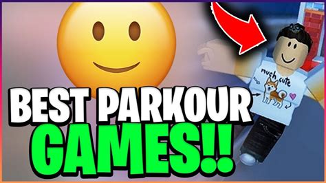 The Best Parkour Games To Play In Roblox 😆 Youtube