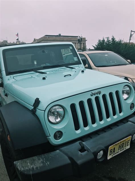 Mint Green Jeep Wrangler Accessories