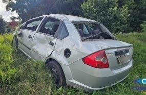 Caco Da Rosa Motorista Capota Carro Ap S Ficar Sem Freio No Contorno