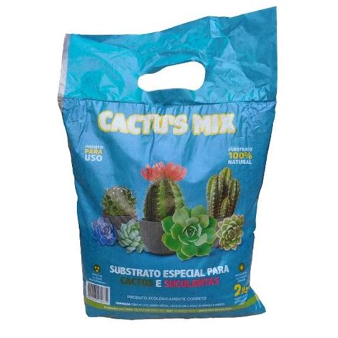 Substrato Cactus Mix Kg Orquid Rio Maria Flor