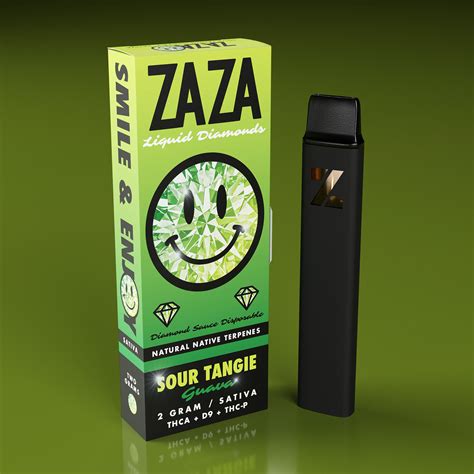 Sour Tangie Guava Liquid Diamonds Disposable 2g ZAZA THC