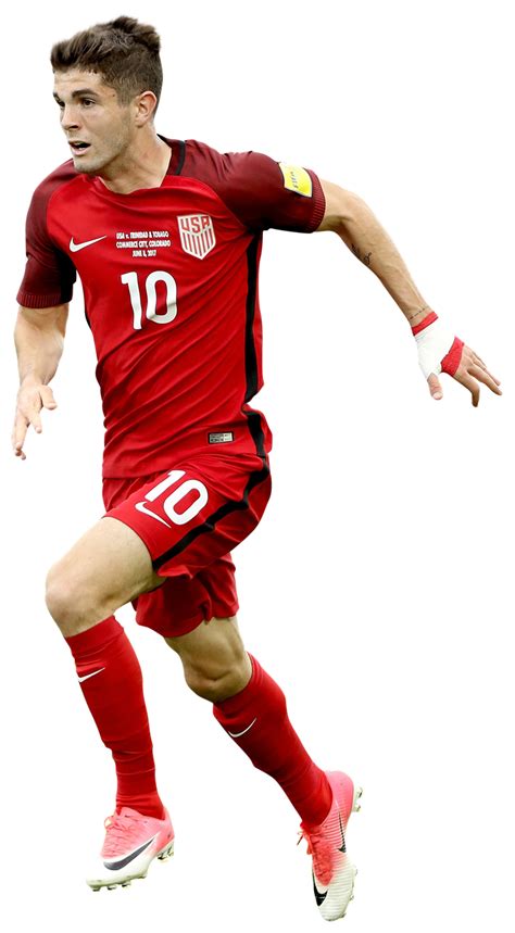 Christian Pulisic Usa Football Render Footyrenders