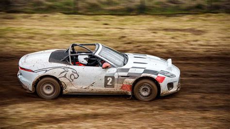 Jaguar F Type Rally Car First Drive Power Sliding Pussycat Motorious