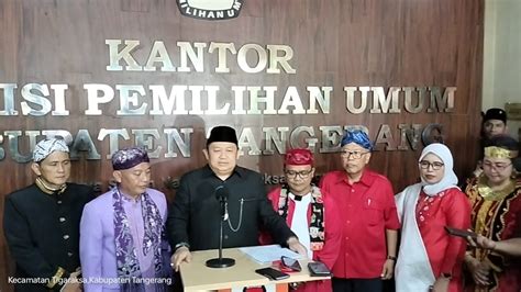 Pdi Perjuangan Resmi Daftarkan Bacaleg Dprd Kabupaten Tangerang