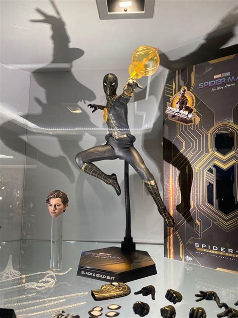 hottoys 黑金蜘蛛俠 mms604 hot toys 興趣及遊戲 玩具 遊戲類 Carousell