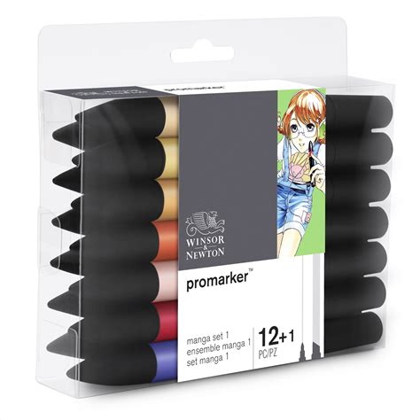 Kit Promarker Manga 12 1 Pezzi Winsor Newton Crespi Brera