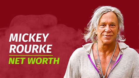 Mickey Rourke Net Worth & Achievements (Updated 2025) - Wealth Rector