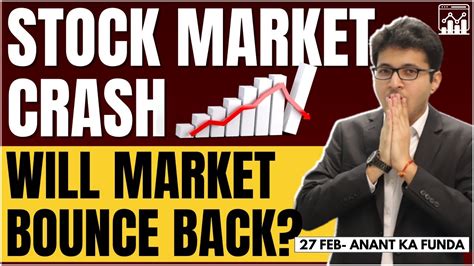 Stock Market Crash Will Market Bounce Back Stock Market Correcting