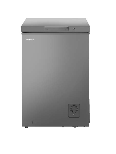 Hisense L Titanium Silver Finish Chest Freezer H Cfs