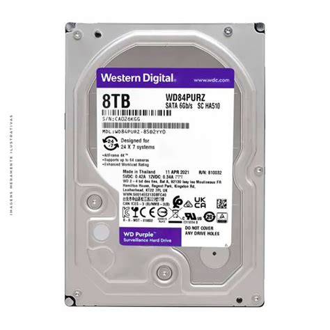 HD WD Purple 8TB, 5640RPM, 128MB, 3.5", SATA | WD84PURZ