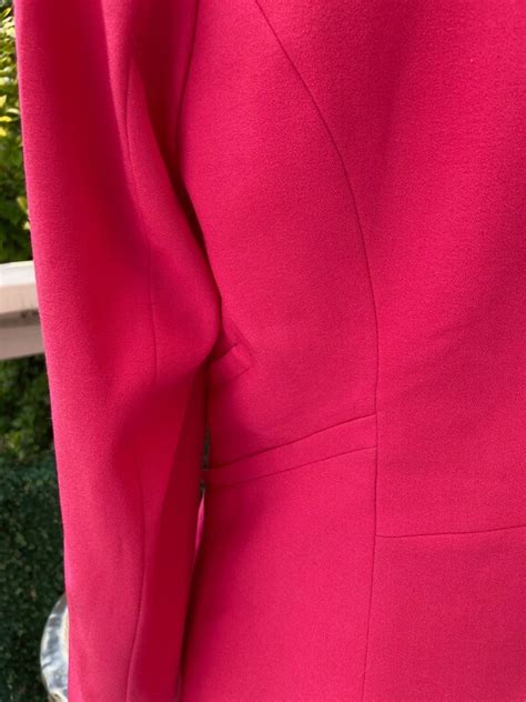 BARBIE Style Hot Pink Short Blazer Jacket Size XL Gem