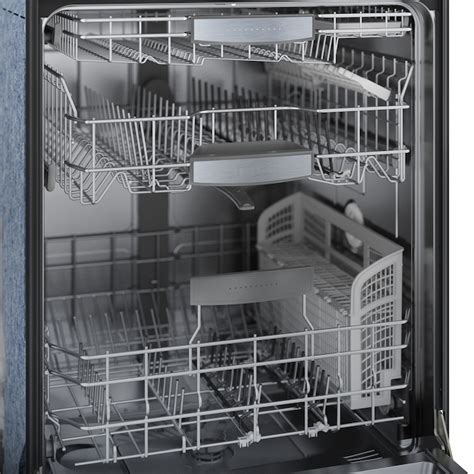 Built In Bosch 800 Series Dishwasher 24 In Stainless Steel Energy