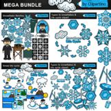 Snow Life Cycle Clip Art Winter Science Clip Art By Clipartino Tpt