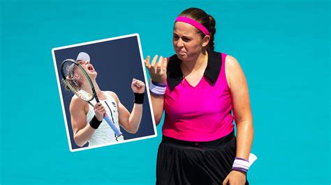 Wta Miami Jelena Ostapenko Stinkig Lettin Vergleicht Respektloses