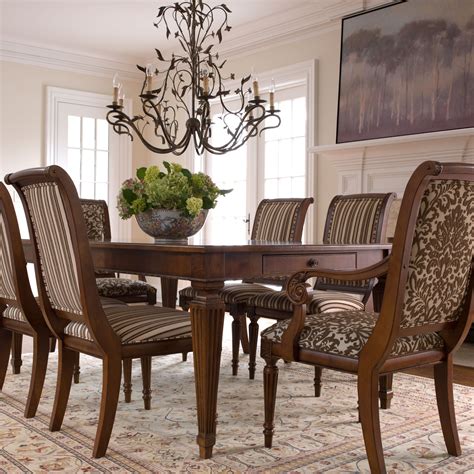 LETTER3 5 Ethan Allen Dining Room Table And Chairs