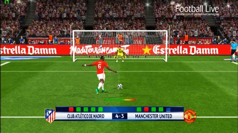 Pes Atletico Madrid Vs Manchester United Penalty Shootout