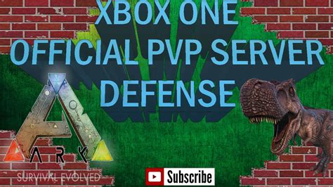 Ark Survival Evolved Official PVP Server Defence YouTube