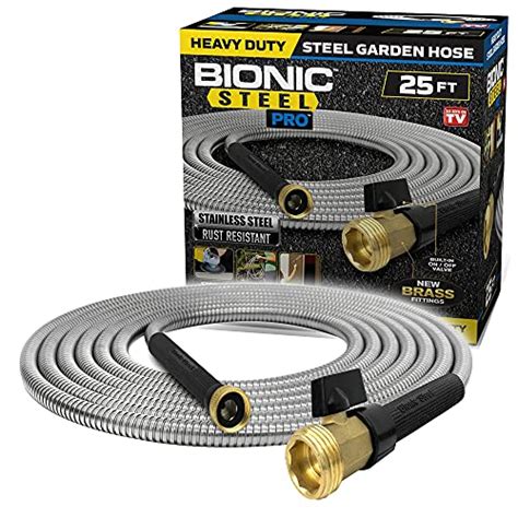 Bionic Steel Pro Garden Hose Stainless Steel Metal Water Hose