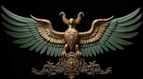 Premium AI Image | sculpted replica of the Garuda Pancasila