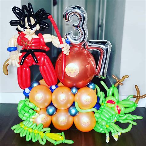 Dragon Ball Z Bouquet Wallys Balloons N More