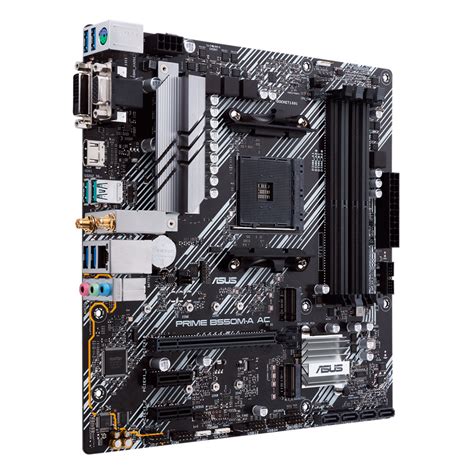 Tarjeta Madre Asus PRIME B550M A AC AM4 AMD RYZEN 3000 SERIES