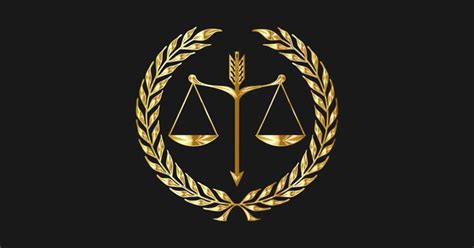 Golden Scales Of Justice Graphic By Flyingcrowclothingcompany