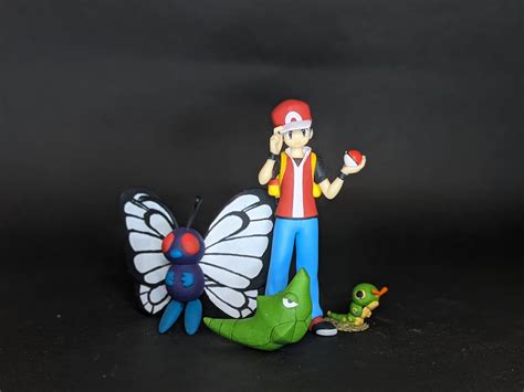 Pokemon Caterpie Metapod Butterfree 3d Model 3d Printable Cgtrader