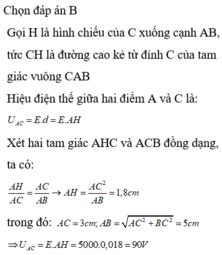 Ba điểm A B C tạo thành một tam giác vuông tại C có AC 4cm BC 3cm