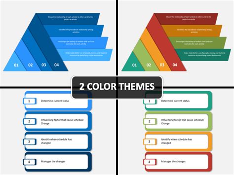 Project Schedule Template Powerpoint – Card Template