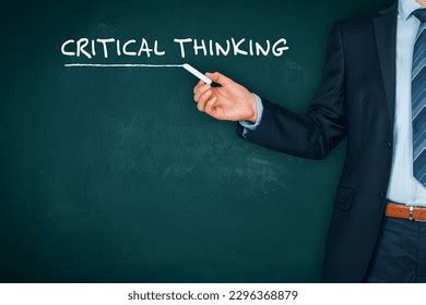 Critical Thinking Most Important Skill Today Stock Photo 2296368879